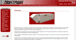 Desktop Screenshot of hastingshvac.com